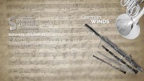 PGSO Presents ‘German Winds’ Chamber Social at Knox Performance Space